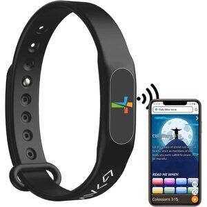 Inspirational Silicone Bible Verse Bracelet - Adjustable & Water-Resistant